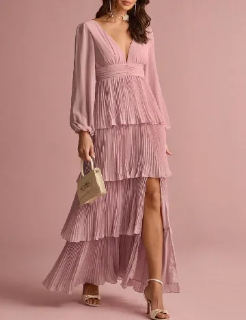 Rochie lunga SHEIN, roz