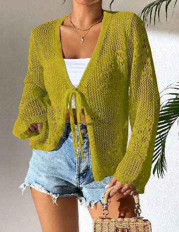 Cardigan SHEIN, verde