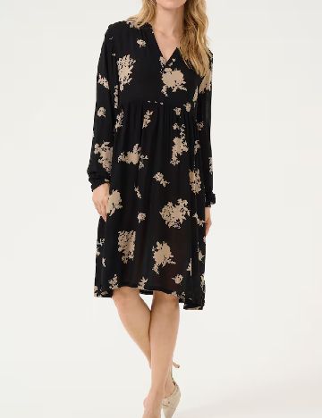 Rochie scurta Kaffe, negru