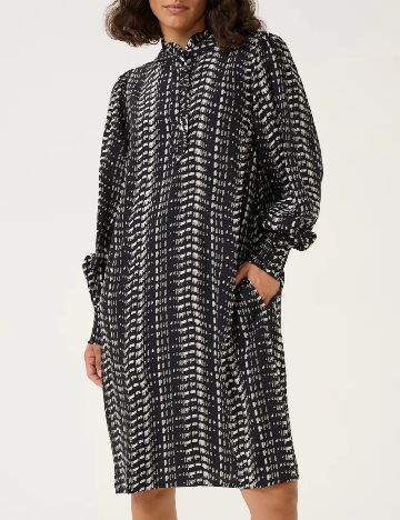 Rochie medie Kaffe, negru