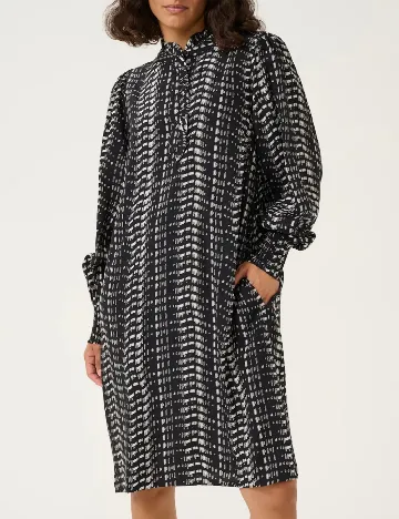 Rochie medie Kaffe, negru