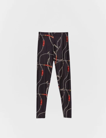 Colanti Bershka, negru Negru