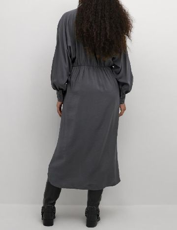 Rochie lunga Kaffe, gri