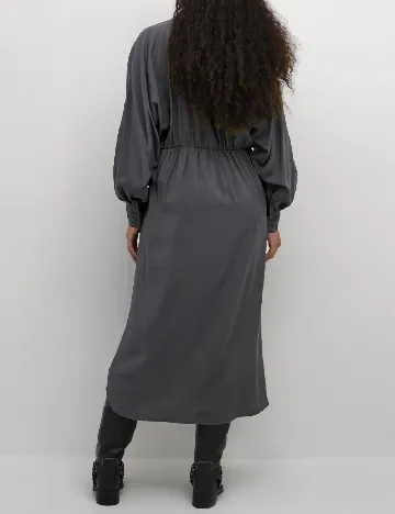 Rochie lunga Kaffe, gri