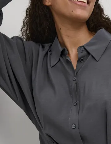 Rochie lunga Kaffe, gri