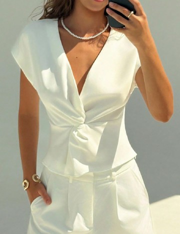 Bluza SHEIN, alb