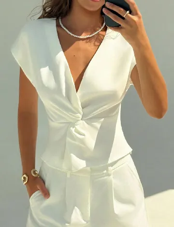 Bluza SHEIN, alb