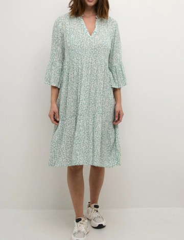 Rochie medie Kaffe, verde
