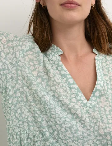 Rochie medie Kaffe, verde