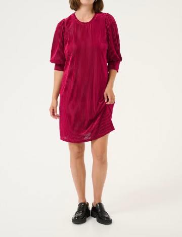 Rochie scurta Kaffe, visiniu