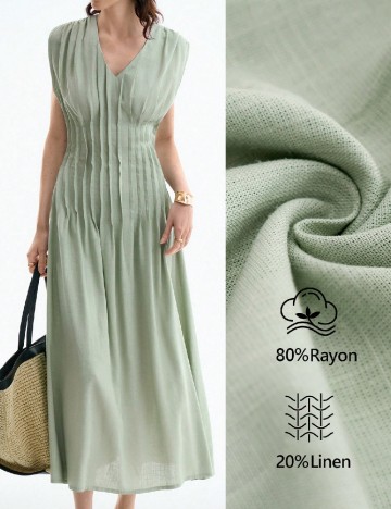 Rochie medie SHEIN, verde