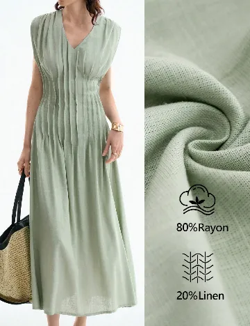 Rochie medie SHEIN, verde