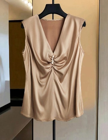 Bluza Emery Rose Curve, maro