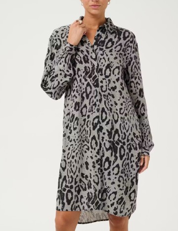 Rochie scurta Kaffe, gri
