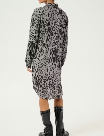 Rochie scurta Kaffe, gri