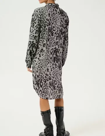 Rochie scurta Kaffe, gri