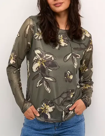 Bluza Kaffe, verde