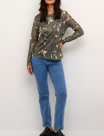 Bluza Kaffe, verde
