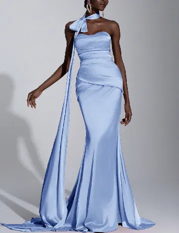 Rochie lunga SHEIN, albastru