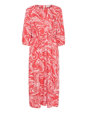 Rochie medie Kaffe, rosu