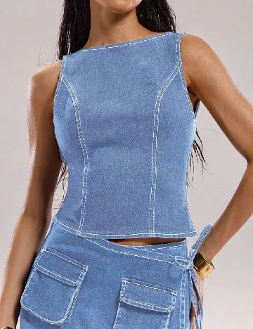 Top SHEIN, albastru