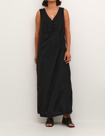 Rochie lunga Kaffe, negru