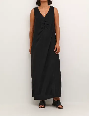 Rochie lunga Kaffe, negru