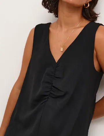 Rochie lunga Kaffe, negru
