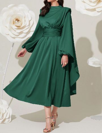 Rochie medie SHEIN, verde
