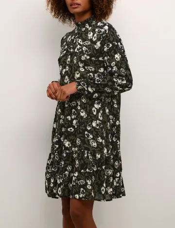 Rochie scurta Kaffe, mix culori