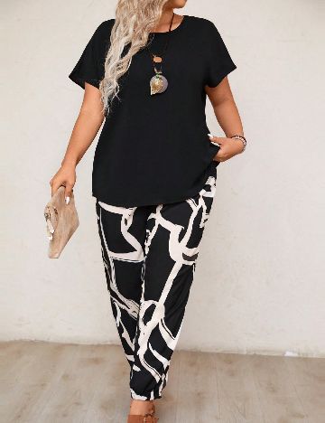 Compleu SHEIN CURVE, negru