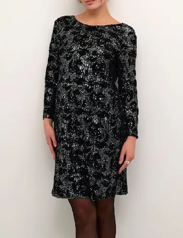 Rochie scurta Kaffe, negru