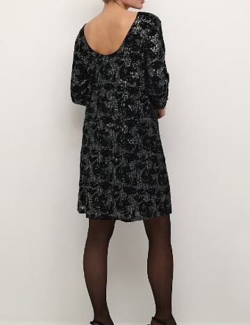 Rochie scurta Kaffe, negru
