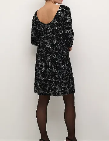 Rochie scurta Kaffe, negru