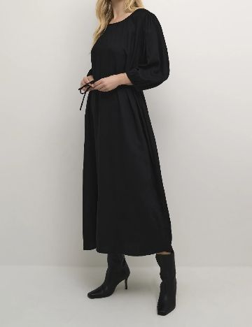 Rochie lunga Kaffe, negru