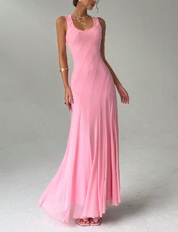 Rochie lunga SHEIN, roz