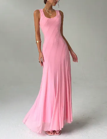 Rochie lunga SHEIN, roz