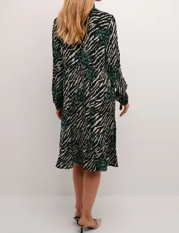 Rochie medie Kaffe, mix culori
