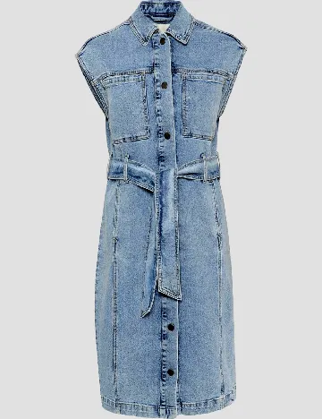 Rochie medie Kaffe, albastru