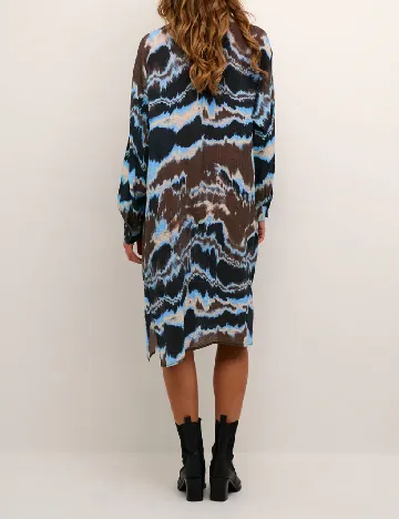 Rochie medie Kaffe, mix culori