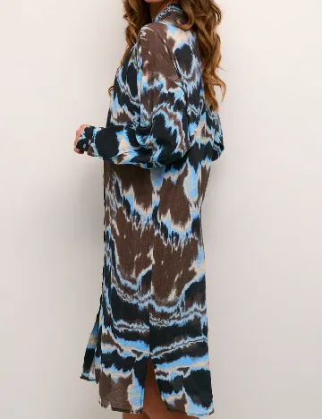 Rochie medie Kaffe, mix culori