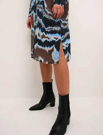 Rochie medie Kaffe, mix culori