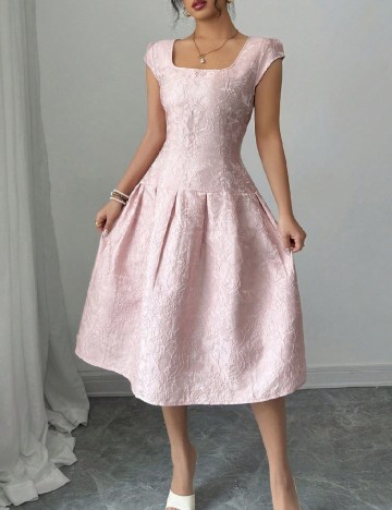 Rochie medie SHEIN, roz