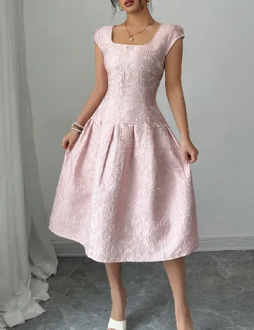 Rochie medie SHEIN, roz