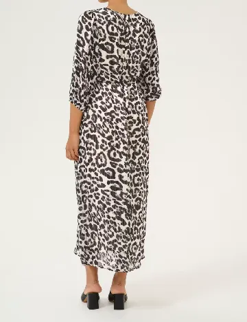 Rochie lunga Kaffe, animal print