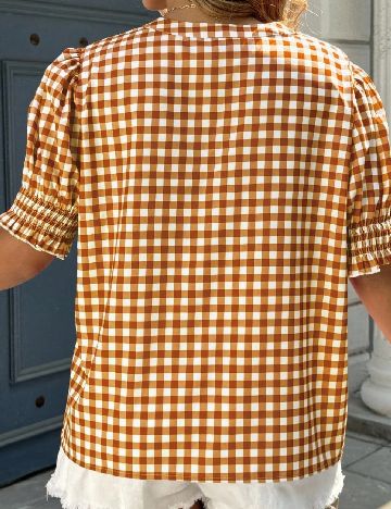 Bluza SHEIN CURVE, portocaliu