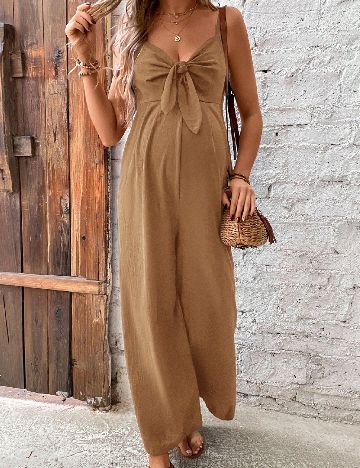 Salopeta SHEIN Maternity, maro