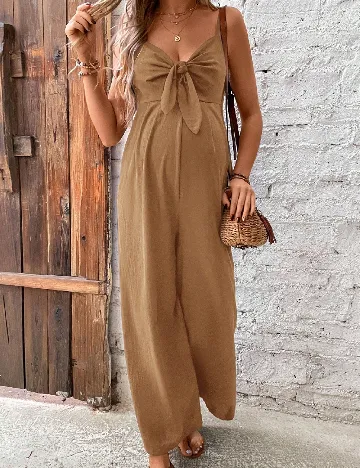 Salopeta SHEIN Maternity, maro