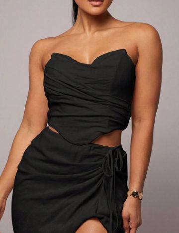 Top Silquee, negru