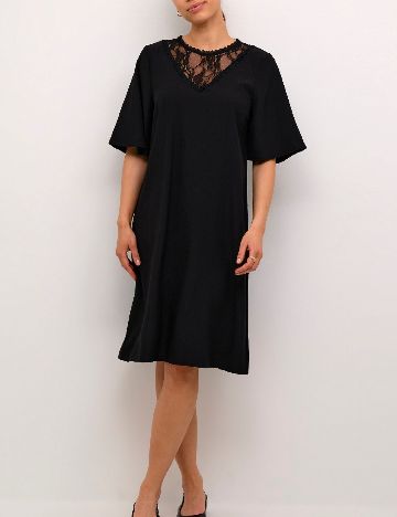 Rochie scurta Kaffe, negru